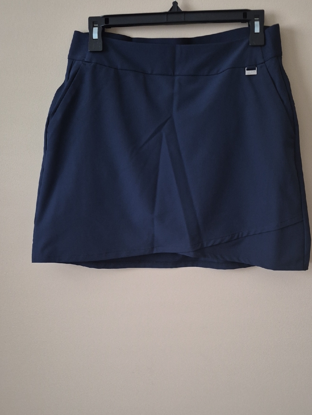 Greg Norman Navy Athletic Golf Skort with Side Pockets